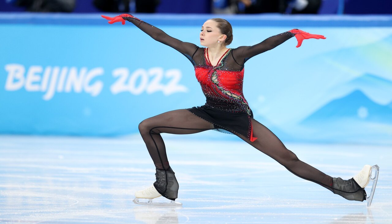 Kamila Valieva at Beijing 2022