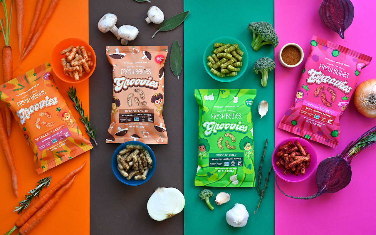 Fresh Bellies is leading the intersection of health and munching within America’s snacking culture. Photo: Pipeline Angels / Eat the Rainbow Kids