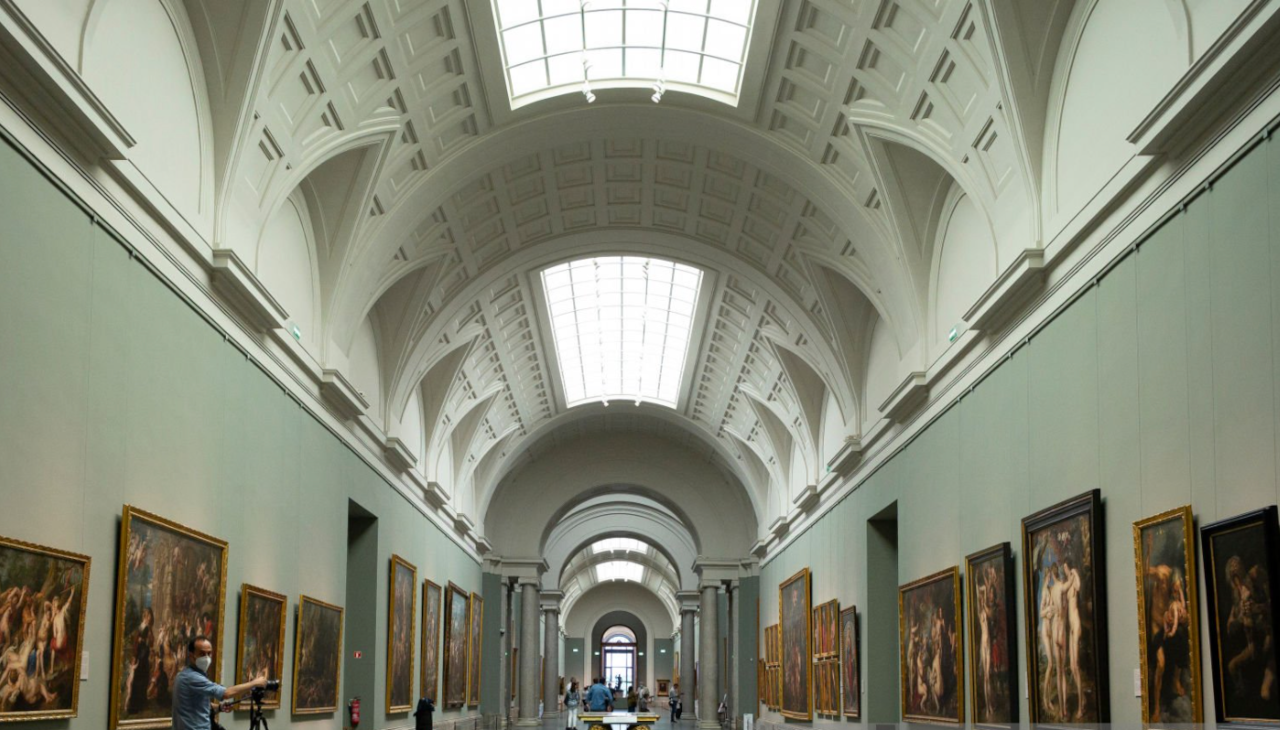El Museo del Prado en Madrid es uno de los más importantes del mundo junto el Louvre o la National Gallery de Londres. Foto: gettyimages. 