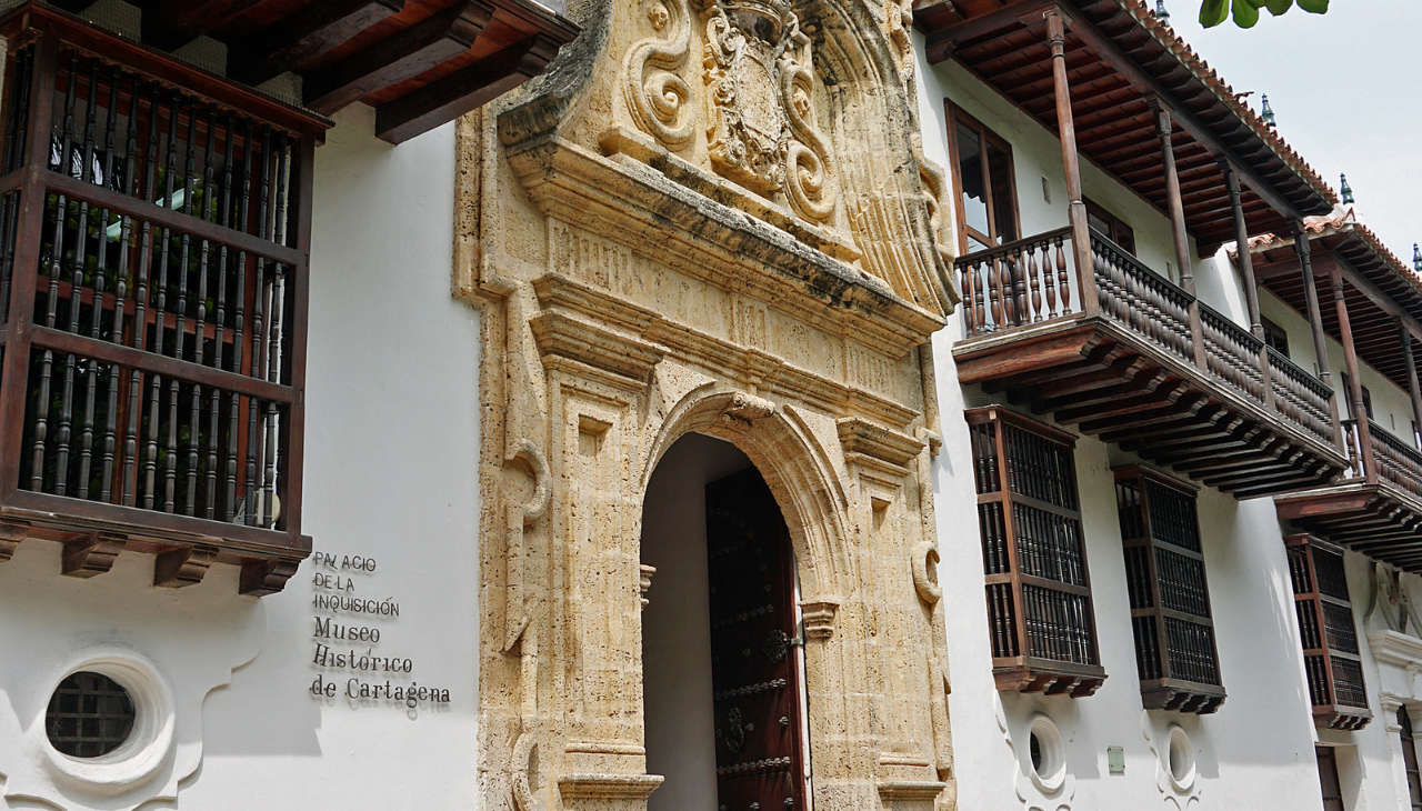 El Palacio de la Inquisición actualmente recibe el nombre de Museo Histórico de Cartagena. Foto: WikiCommons