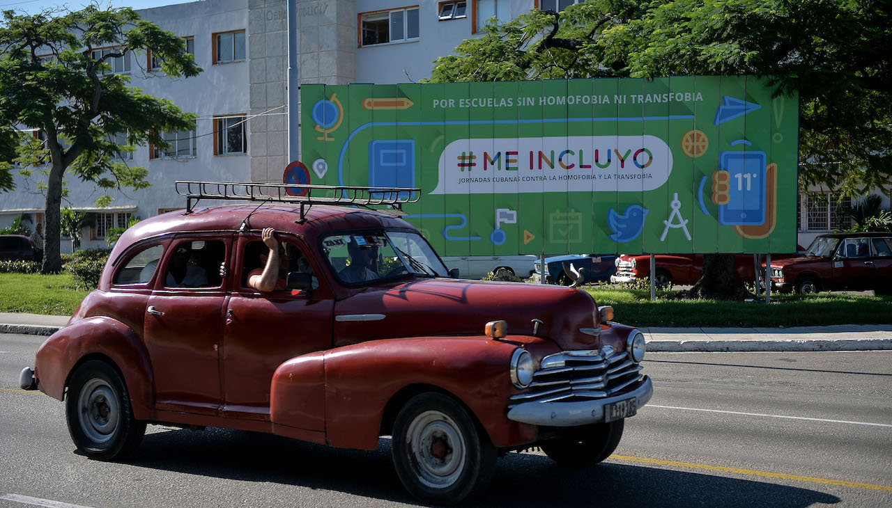 Cuba's new law would allow same-sex marriage, among other human rights. Photo: Yamil Lage/AFP via Getty Images.