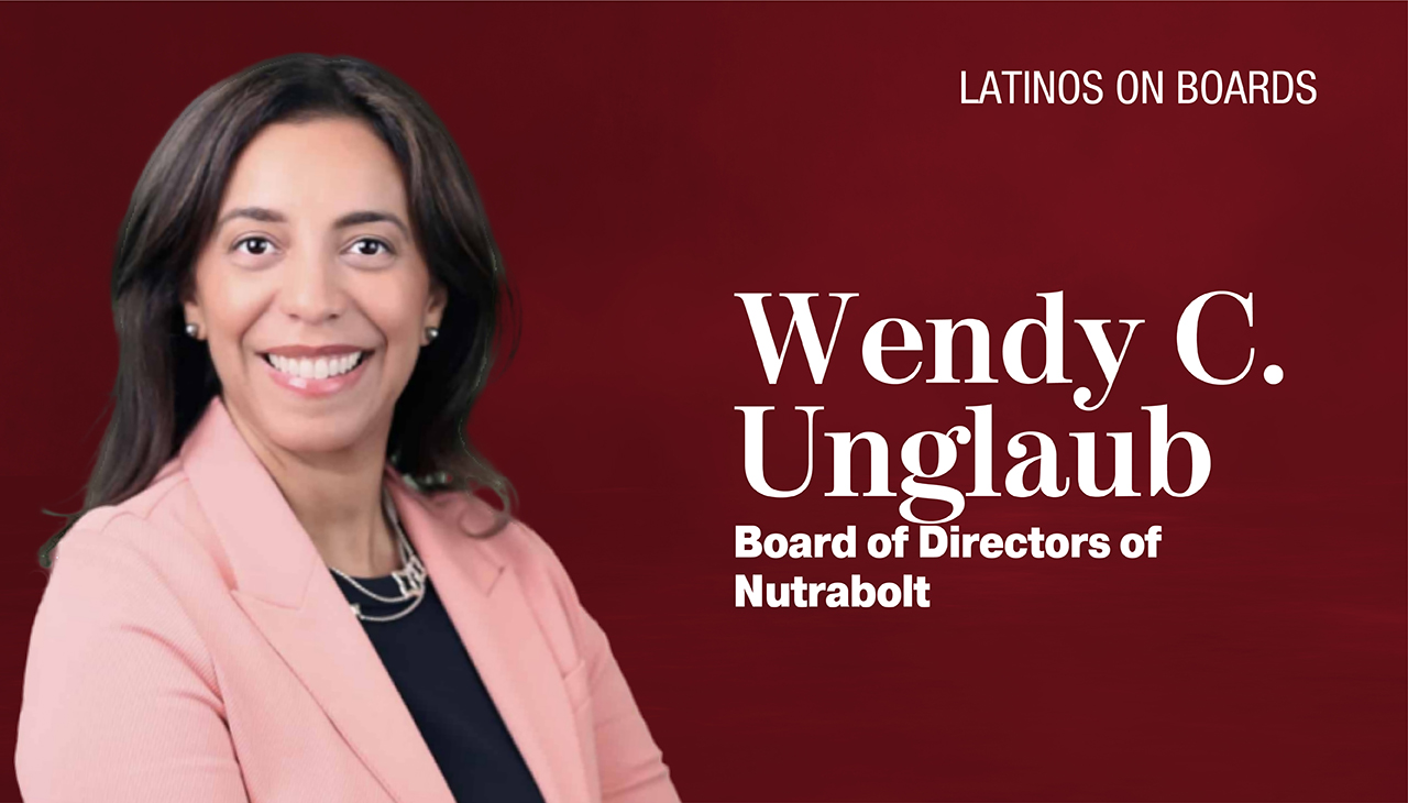Wendy C. Unglaub, Corporate Latina leader.