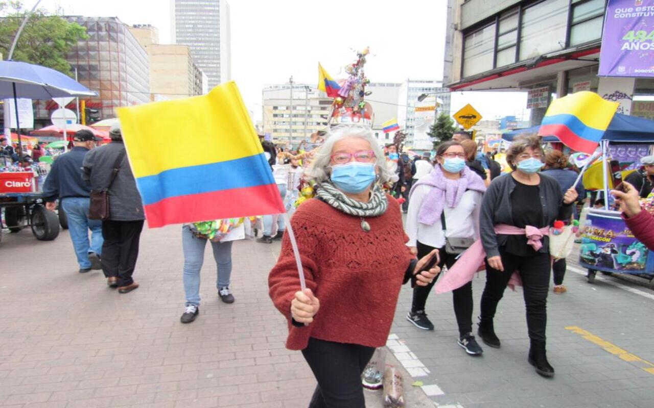 During the inauguration of Gustavo Petro, Colombian citizens were present at the cultural activities held in the sectors surrounding the Plaza de Bolivar where the inauguration took place. Martín Murillo.