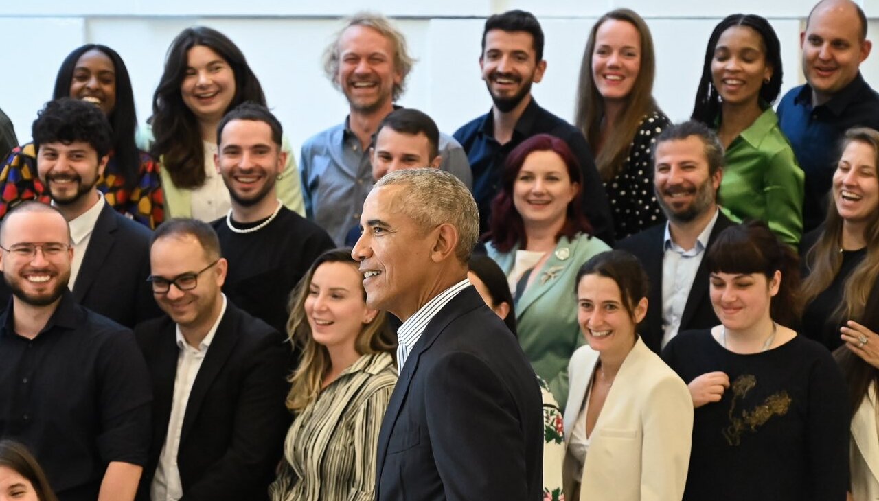 Barack Obama at Obama Foundation. 