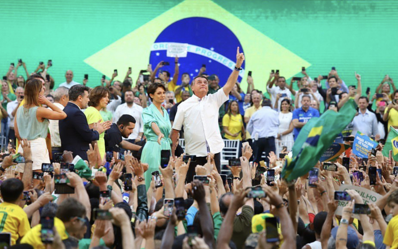 Jair Bolsonaro busca la reelección en los próximos comicios que se celebrarán el 2 de octubre. Instagram de @jairmessiasbolsonaro.