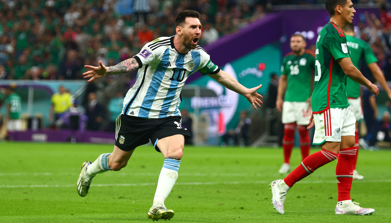 Messi and Argentina avoid elimination.