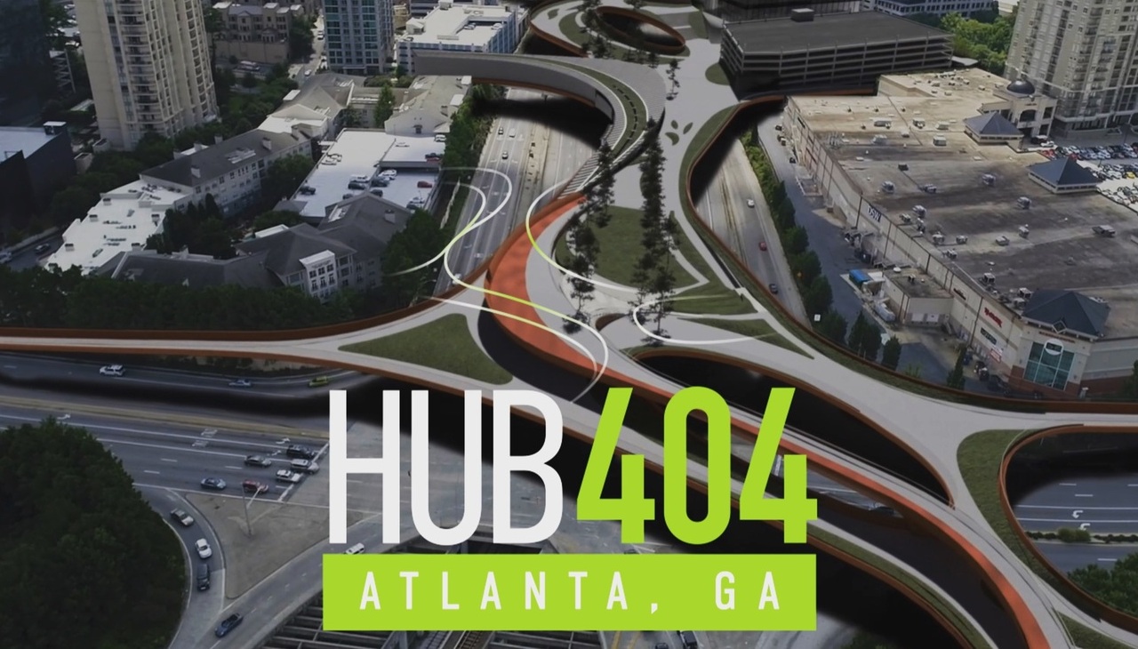 Promo graphic of HUB404 Atlanta.