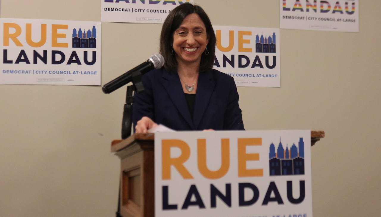Rue Landau officially announces her historic run for an at-large 2023 City Council seat.