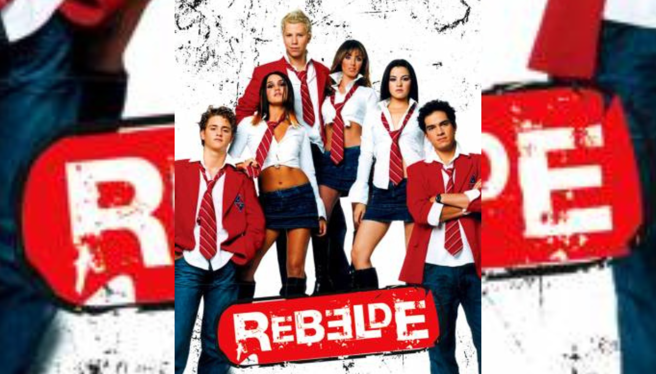 Afiche oficial de la novela 'Rebelde', transmitida por Televisa. Foto: Twitter.