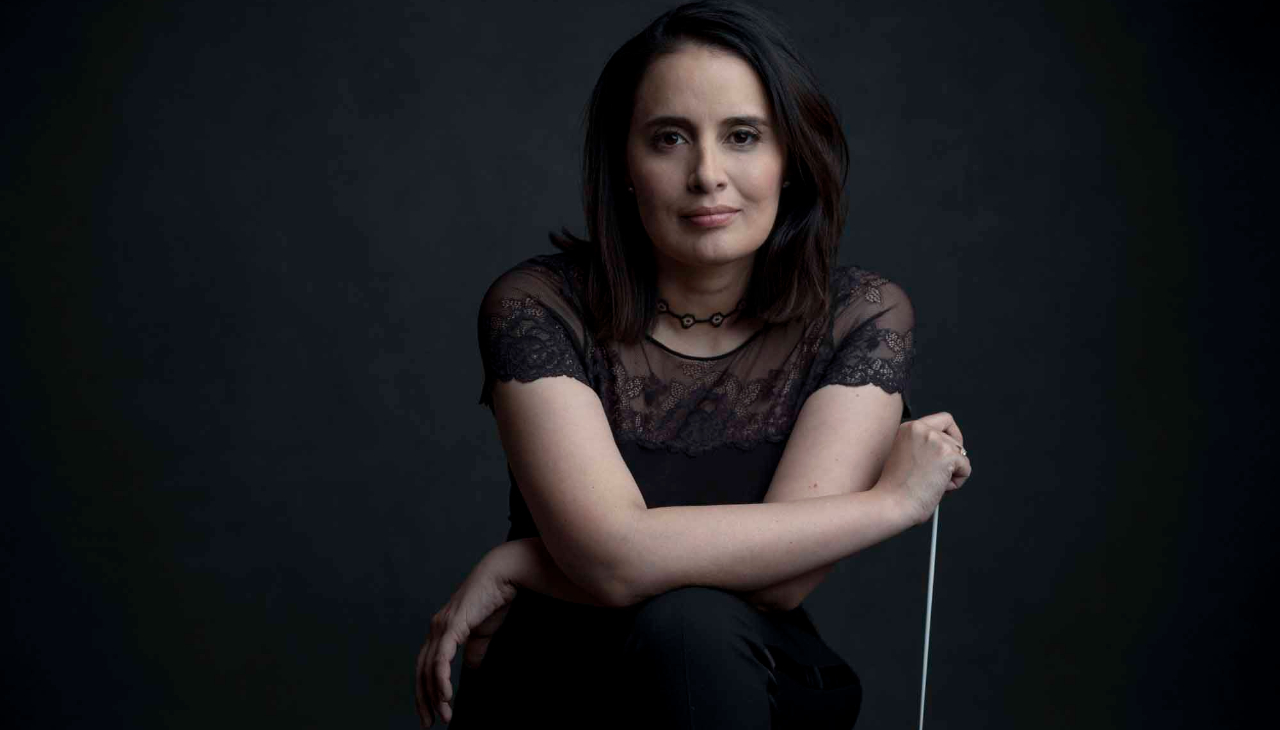 The critically-acclaimed Latina conductor. Photo Courtesy of Lina González-Granados.