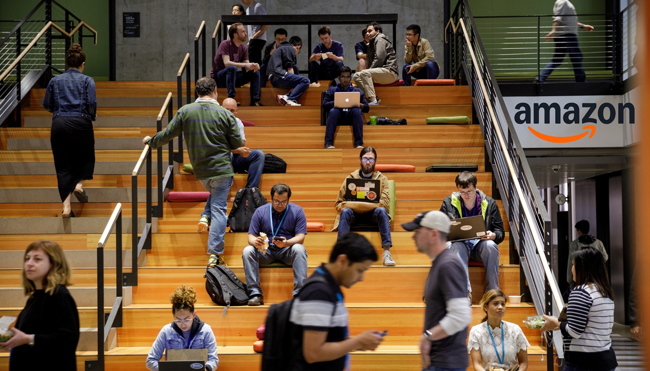 Campus de Amazon en Seattle. Tomado de la sala de prensa virtual de Amazon.