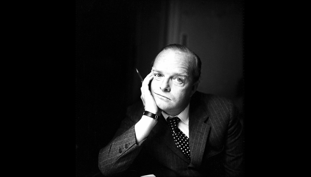 Milan, le 24/02/1966. L'ecrivain Truman Capote (1924 - 1984). ©Farabola/Leemage (Photo by Leemage via AFP)