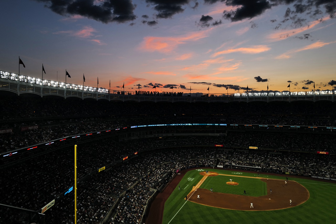 A panoramic view of Yankee Stadium. Photo by Charly TRIBALLEAU / AFP