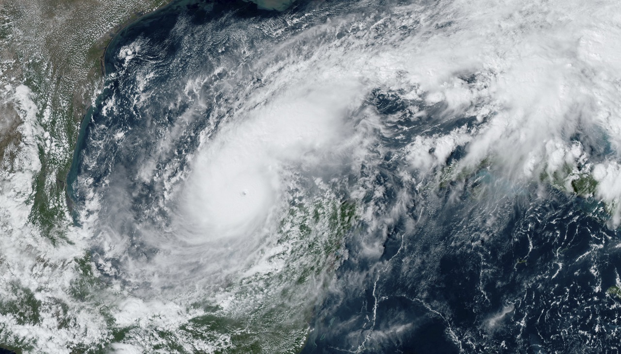 This handout satellite image courtesy of the National Oceanic and Atmospheric Administration (NOAA) and the Regional and Mesoscale Meteorology Branch (RAMMB) shows hurricane Milton churning over the Gulf of Mexico on October 7, 2024. AFP PHOTO / NOAA / RAMMB