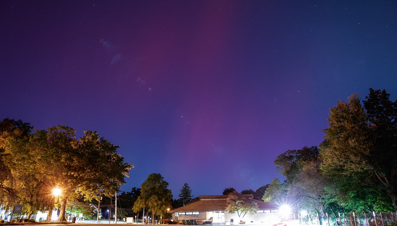 Aurora Boreal. Foto por Kena Betancur / AFP