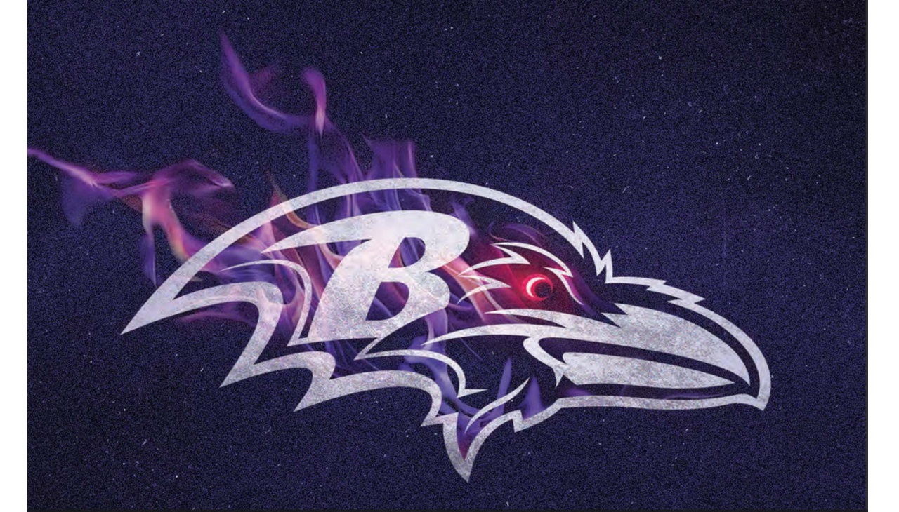 Ravens Logo. Image taken from Ravens Media Guide in Ravens website.