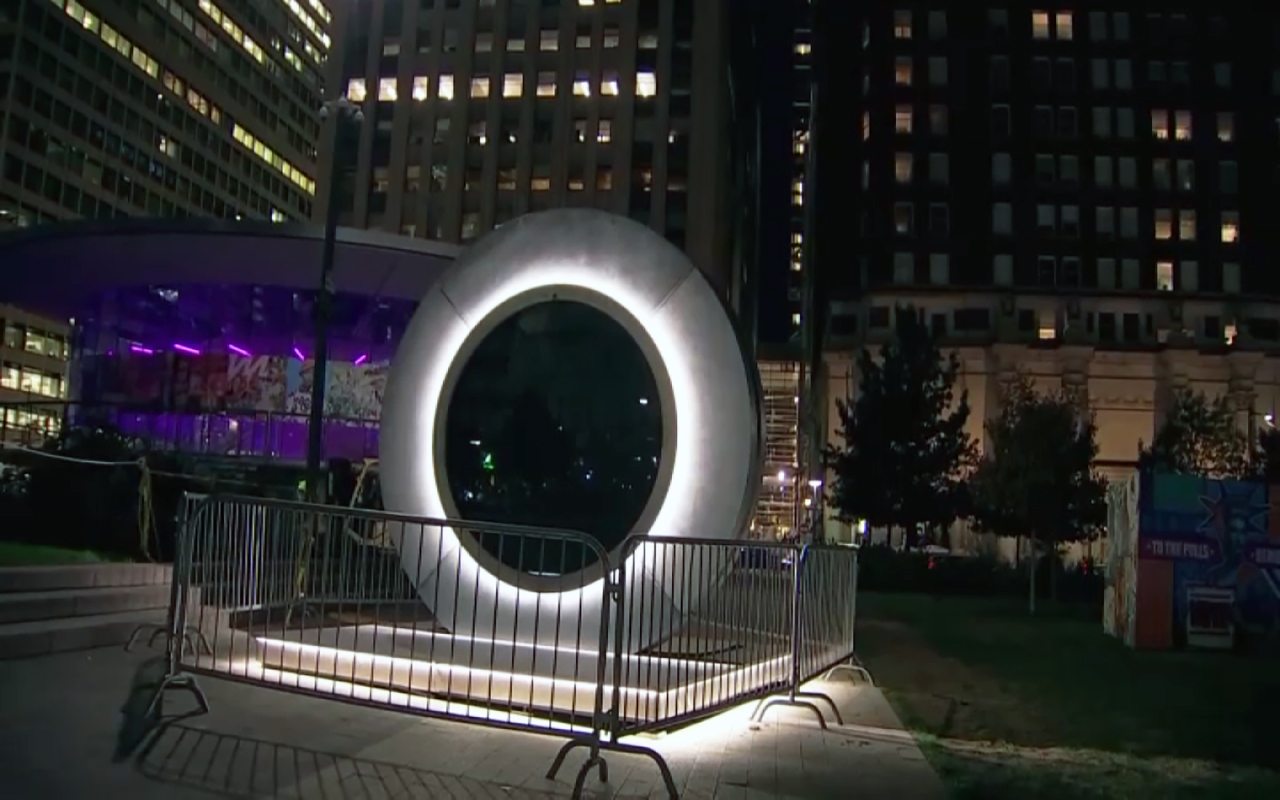 An art installation known as “The Portal” is set to open this week in Center City.