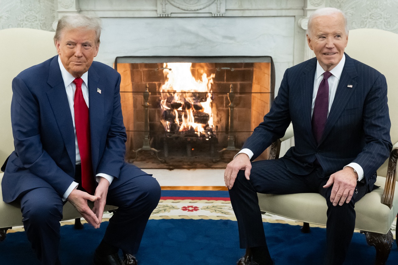 Outgoing U.S. President Joe Biden will hand over the mandate to President-elect Donald Trump on Jan. 20. (File Photo SAUL LOEB / AFP)