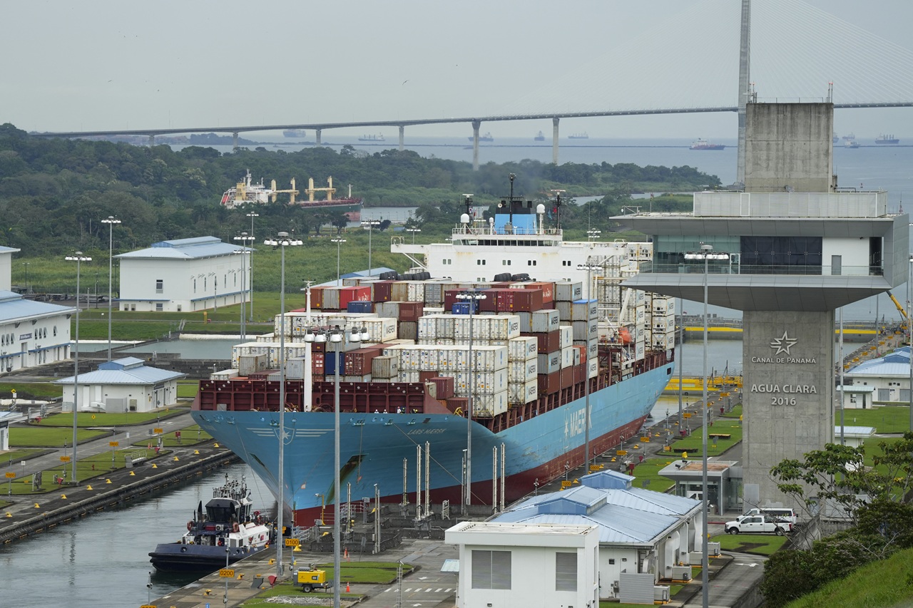 The Panama Canal. AFP file photo