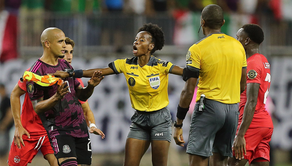 Mexico moved on the final of the 2021 Gold Cup after defeating Canada 2-1. Photo: Getty Images.