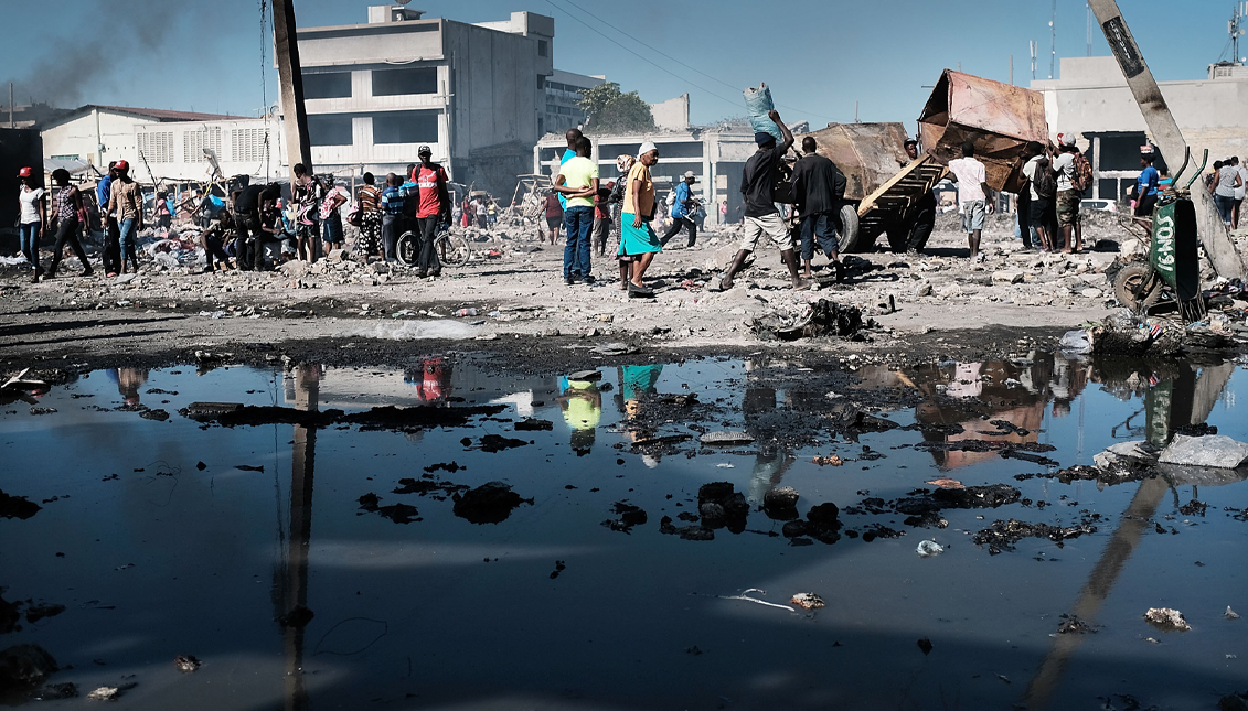 Haití, el país más pobre del hemisferio occidental, sufre el impacto del terremoto que azotó este sábado el sur del país, con más de 1.300 muertos y la afectación a la ya deteriorada infraestructura. Getty Images