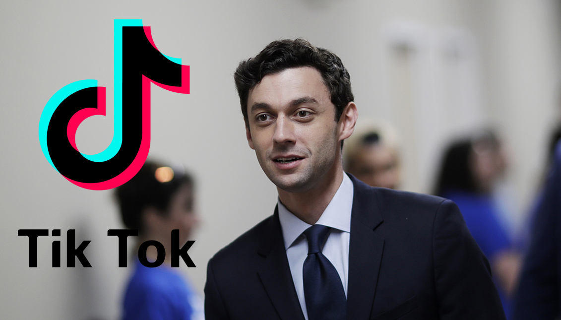 Jon Ossoff is the latest candidate to launch a political profile on TikTok to reach young voters. Photo: David Goldman/AP
