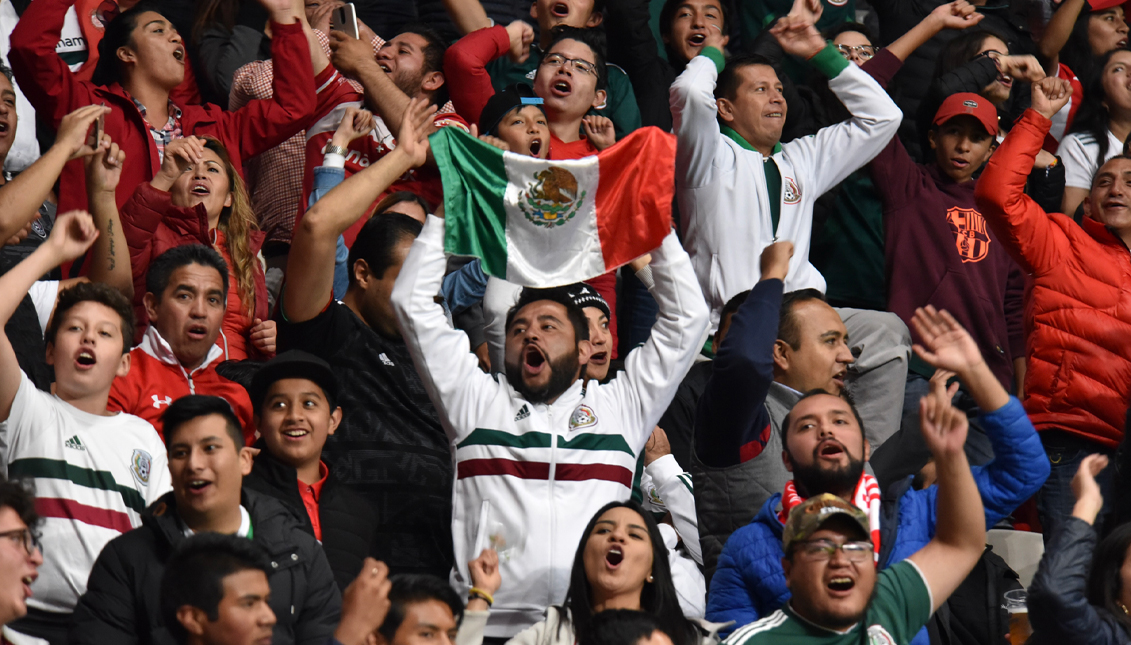 Mexico's World Cup could be in danger if their fans don't get their act together. Photo: Cristanta Espinosa Aguilar/ Cuartoscuro

