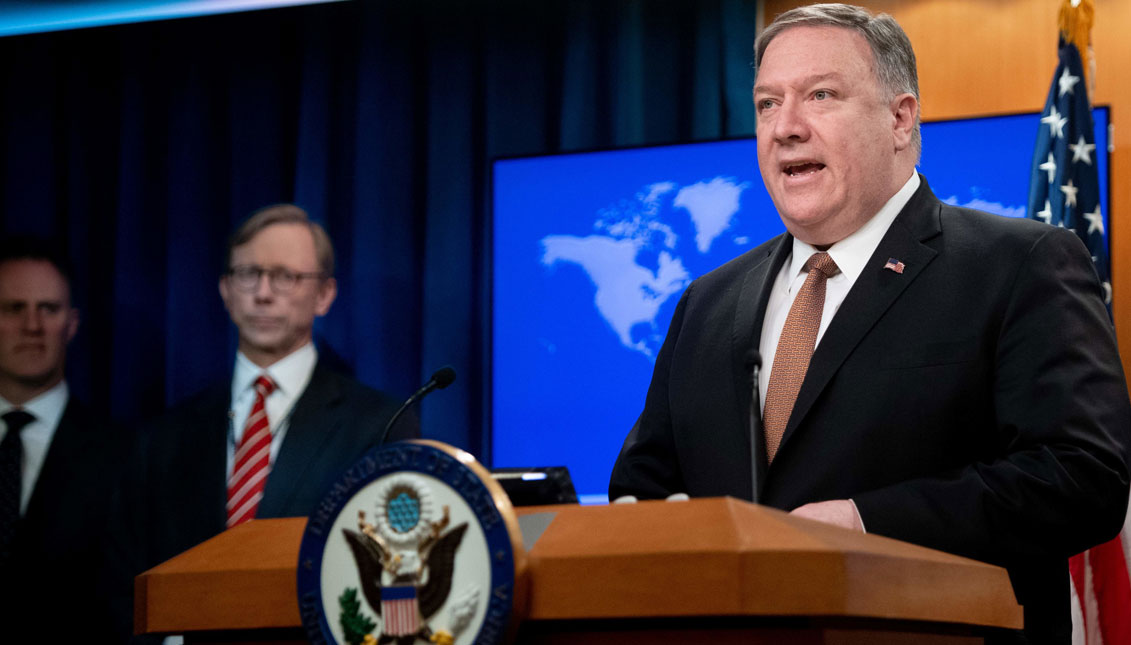 Mike Pompeo, the U.S. official, brandishing the dollar as a weapon, threatened the Pan-American Health Organization (PAHO), with canceling its economic support. USA Today