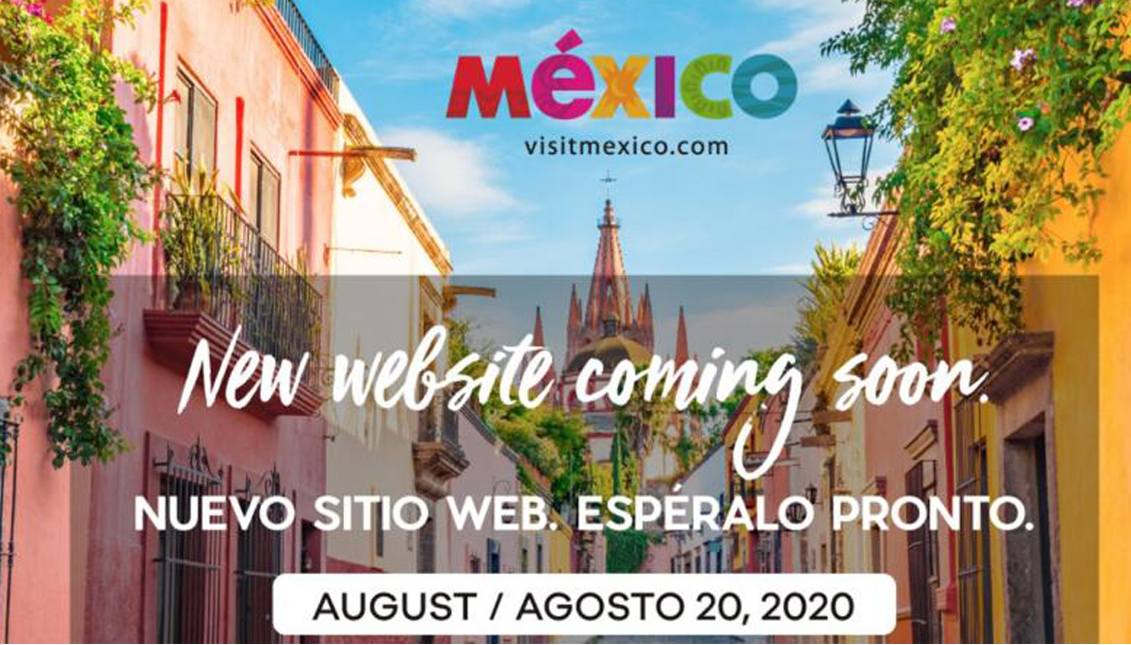 The Visit Mexico website is currently under construction. Photo: visitmexico.