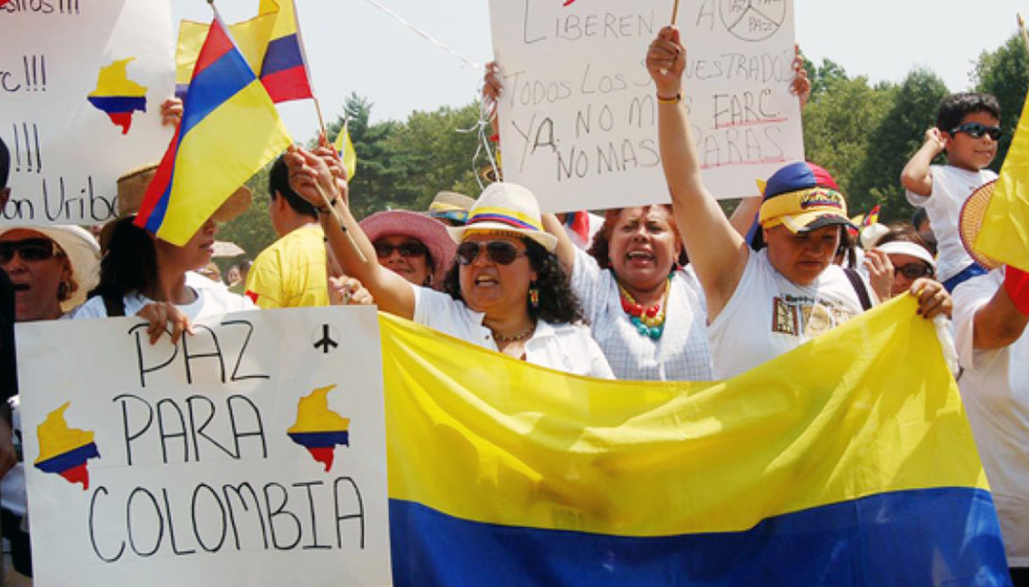 “Life is worth nothing in this country,” said a Colombian activist in a Facebook posting. Photo Infobae