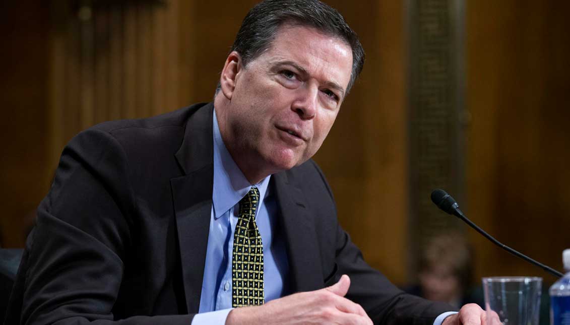 File photograph of FBI Director James Comey during a hearing before the Senate Judiciary Committee. President Donald Trump fired Comey on May 9. EFE
