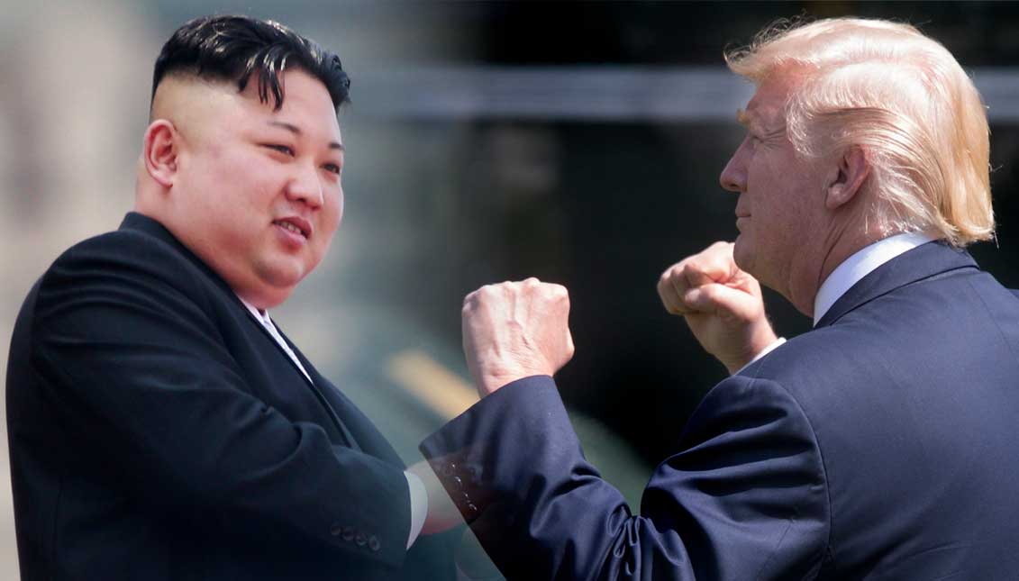 Presidents Kim Jong-un and Donald Trump have already warmed the globe with mutual threats to launch an armed confrontation. EFE