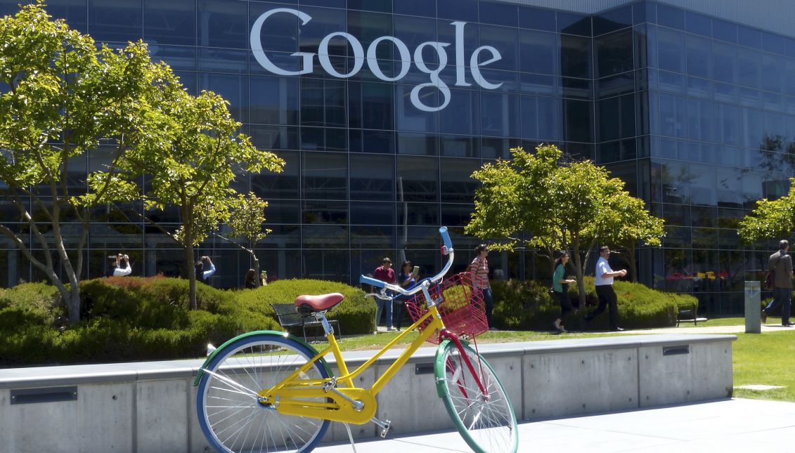 One of the free bikes at Google HQ in Palo Alto. Photo: Roman Boed. Flickr.