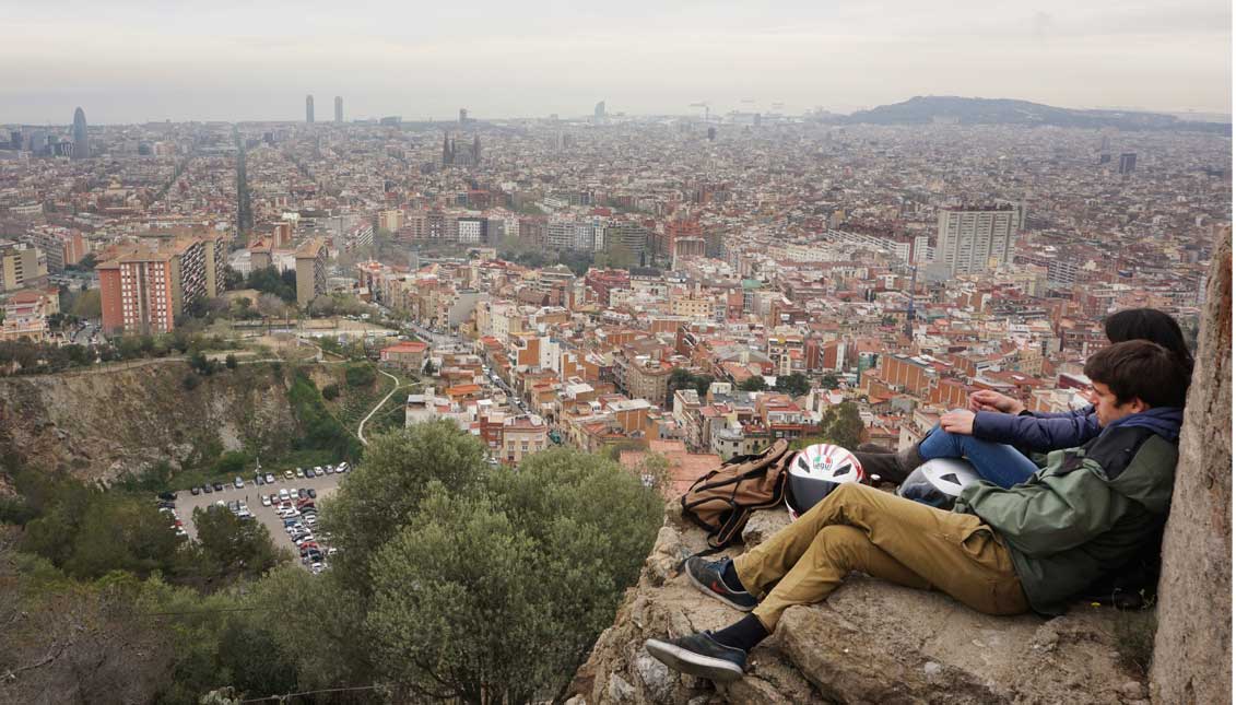 Vista panorámica de Barcelona. Foto Edwin López Moya / AL DIA News
