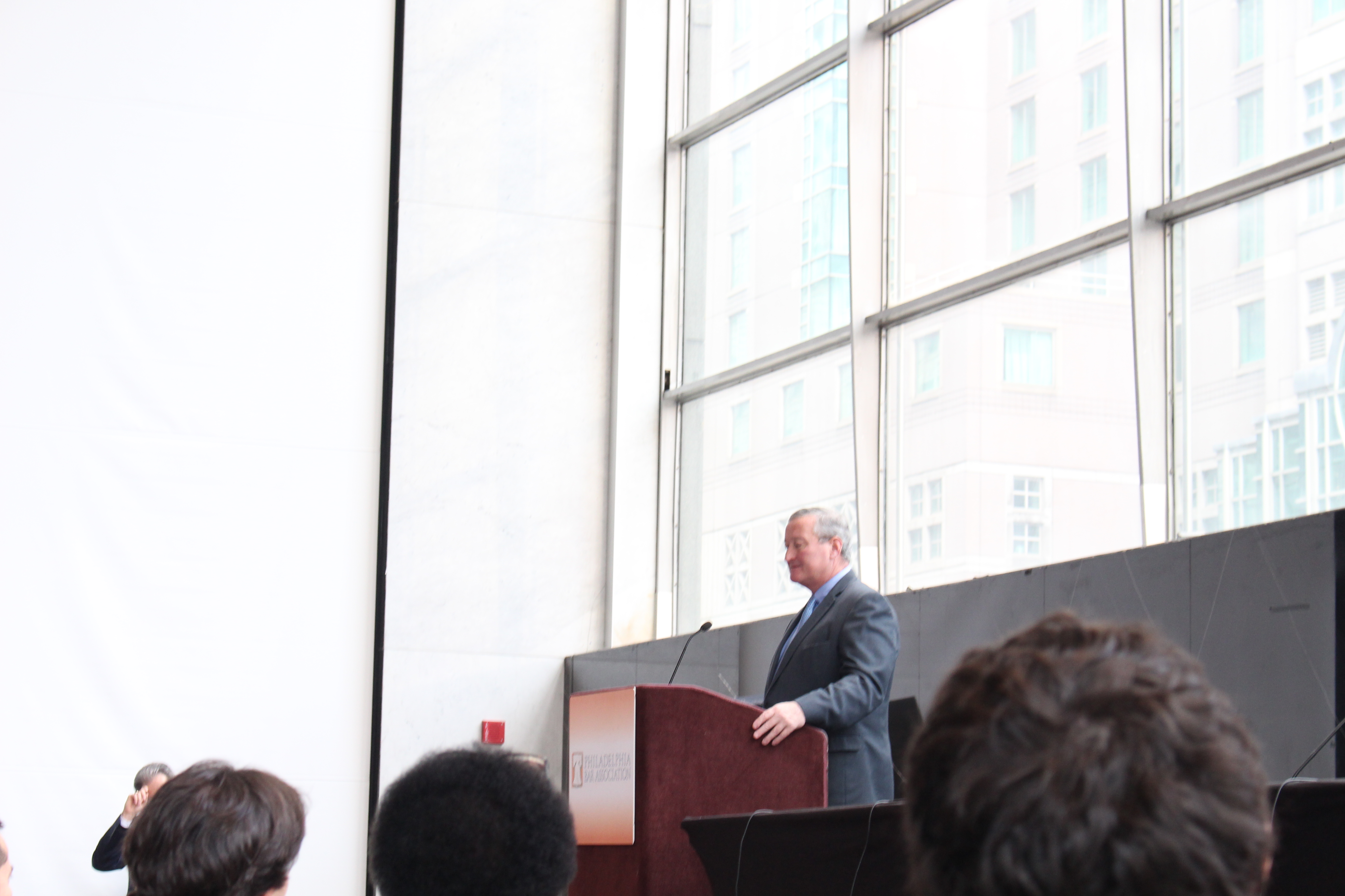 Mayor Jim Kenney speaks at #TakeActionPhilly
