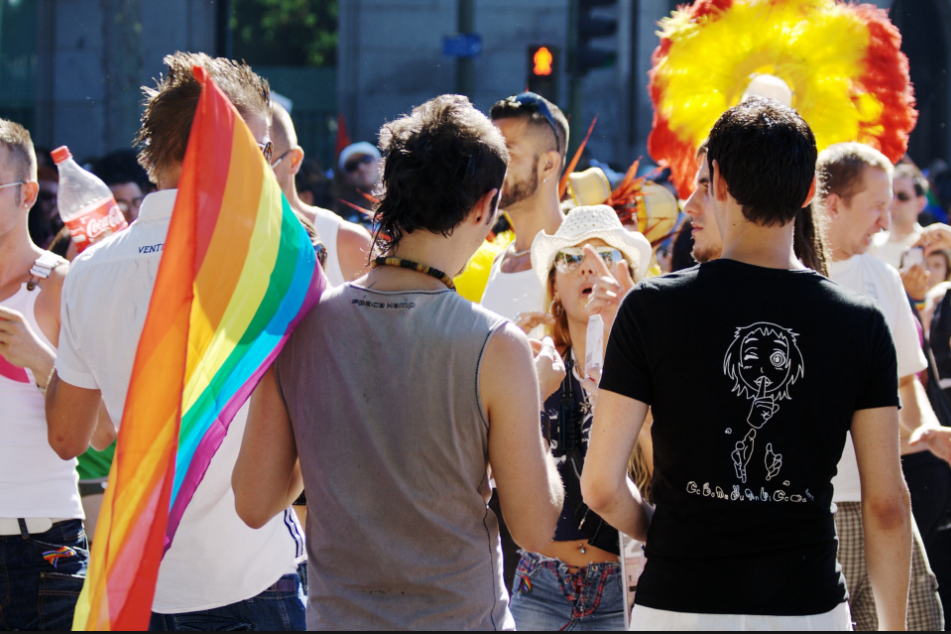 LGBT rally in Madrid. Photo courtesy: Wikimedia.
