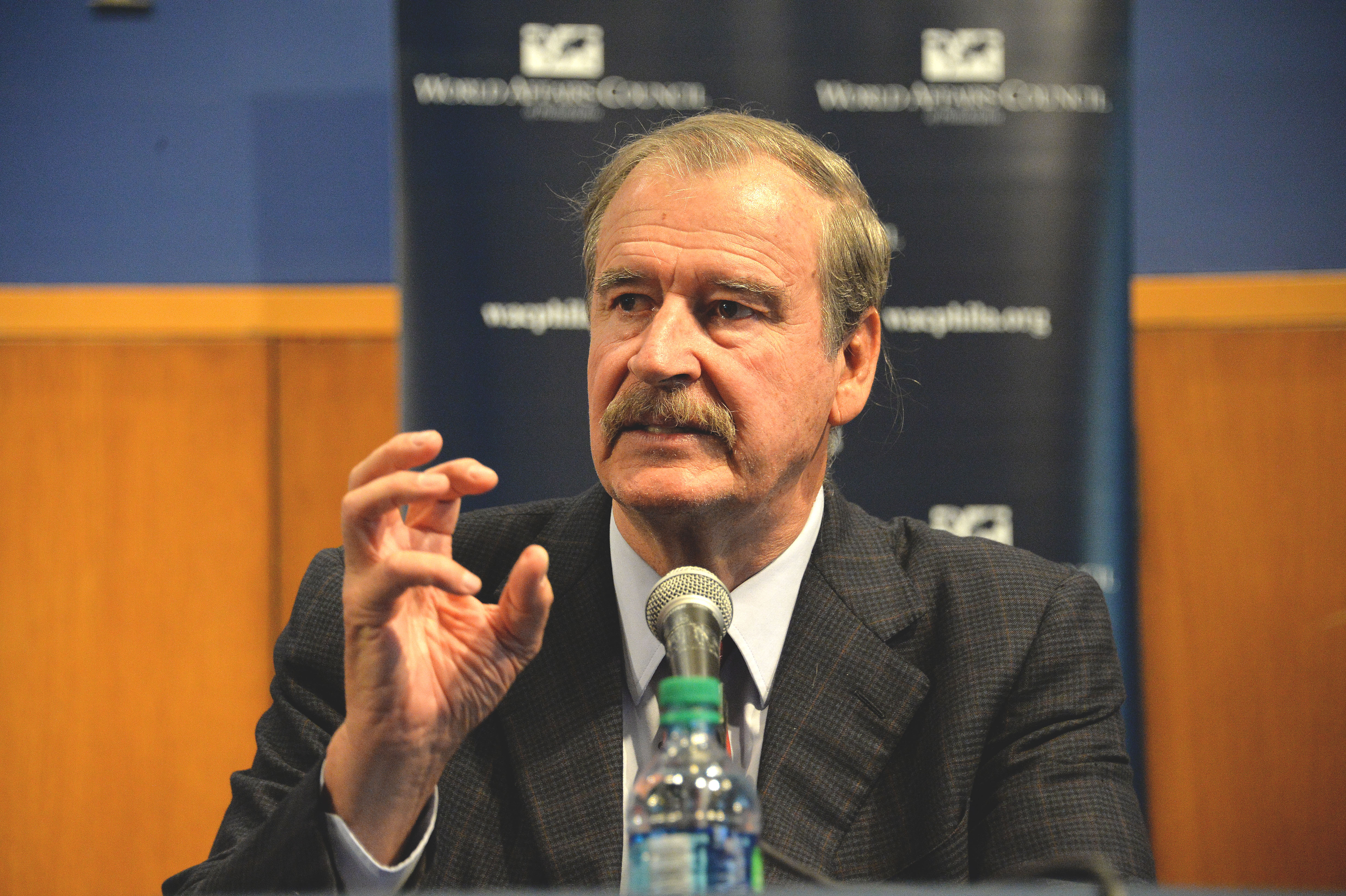 Former President of Mexico Vicente Fox has yet another message to Donald Trump.