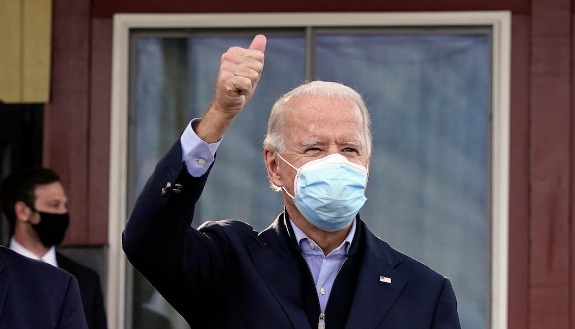 Pennsylvania was declared for Joe Biden on Nov. 6, and with it, the presidency. Photo: Getty Images.
