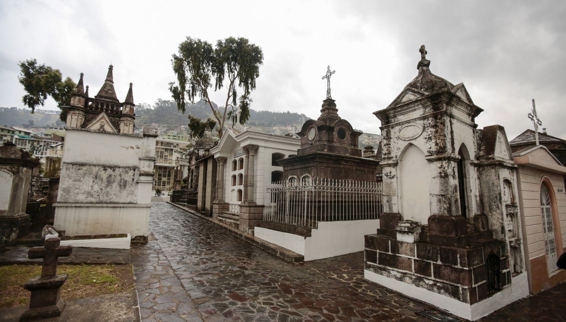 Photo provided on Oct. 31, 2017 showing a view of San Diego cemetery, in Quito, Ecuador on Oct. 26, 2017. EPA-EFE/Jose Jacome