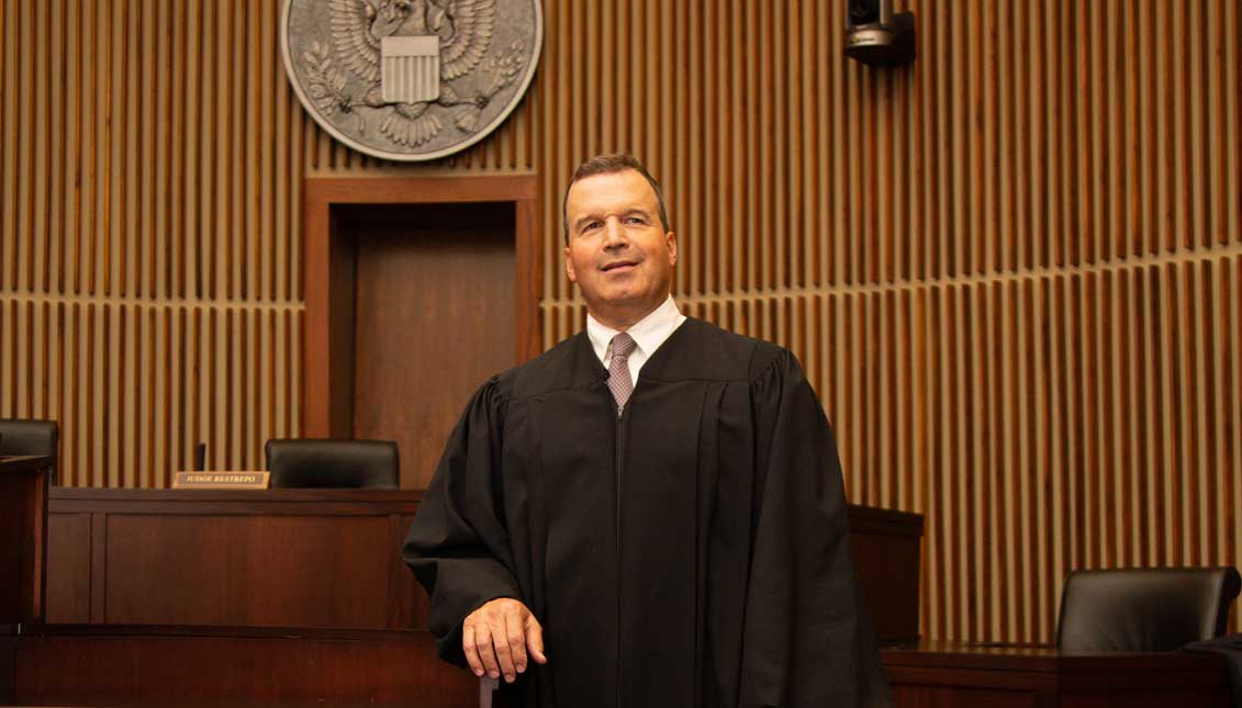 Luis Felipe Restrepo was sworn in as Judge of the U.S. Court of Appeals for the Third Circuit in 2016.
