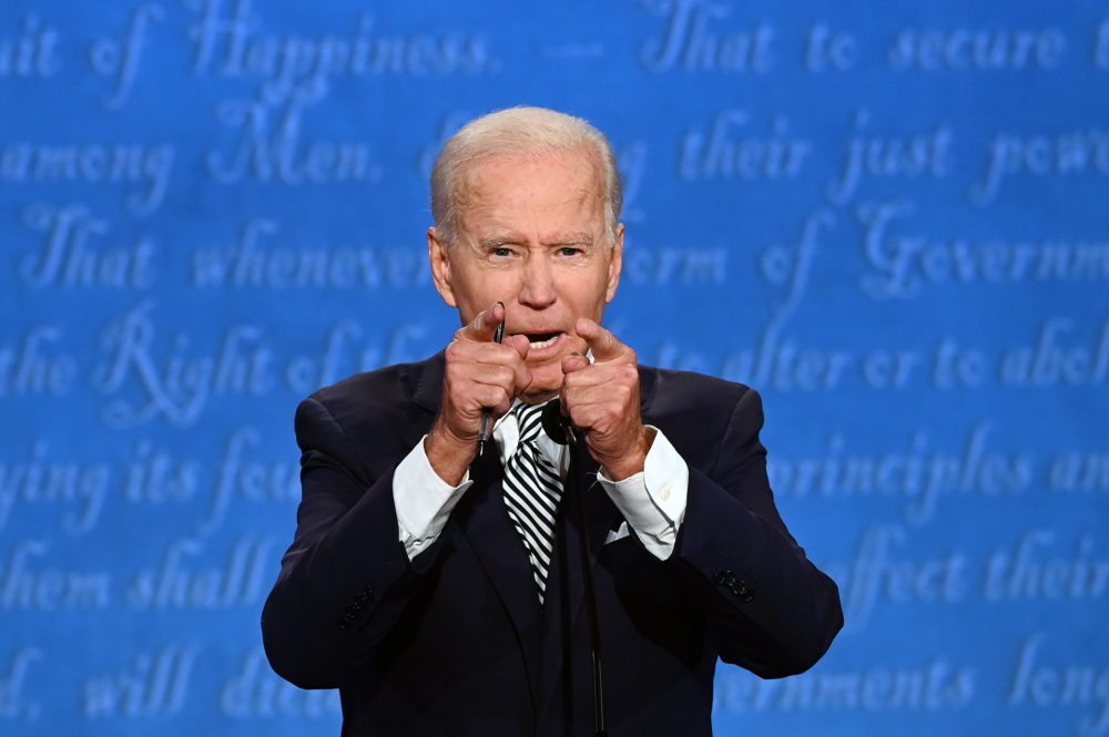Chuck Rocha, Mayria Marcias, Xochitl Hinojosa, and Cesar Blanco are the newest additions to the Biden Administration’s Latino outreach effort. Photo: Photo by JIM WATSON/AFP via Getty Images
