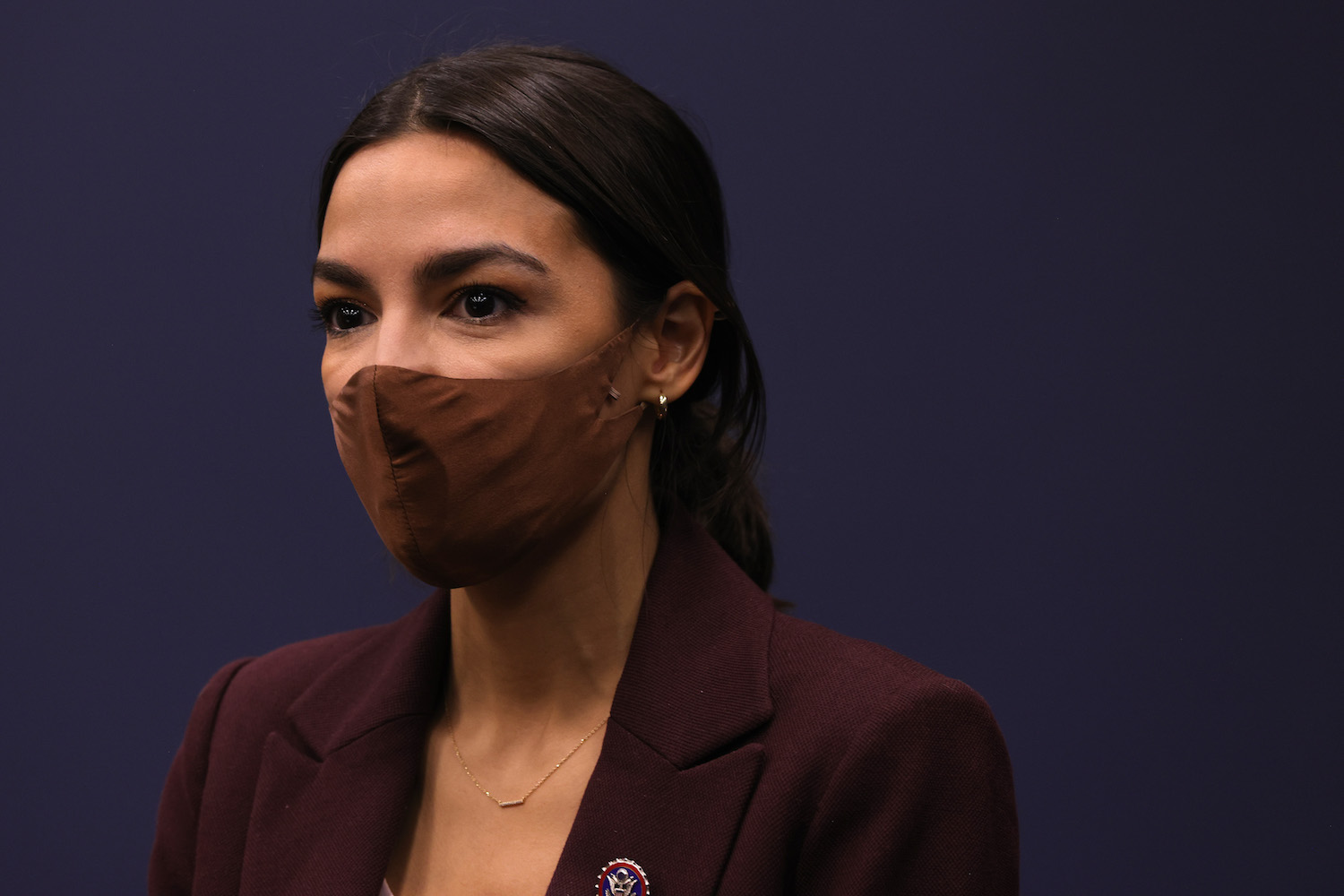 According to Rep. AOC, this sort of comparison should stop. Photo: Photo: Alex Wong/Getty Images.
 
