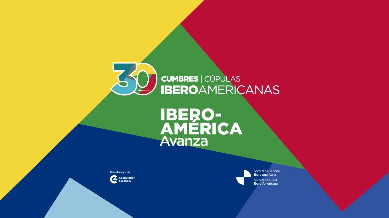 Official poster of the "Iberoamérica Viva" festival.