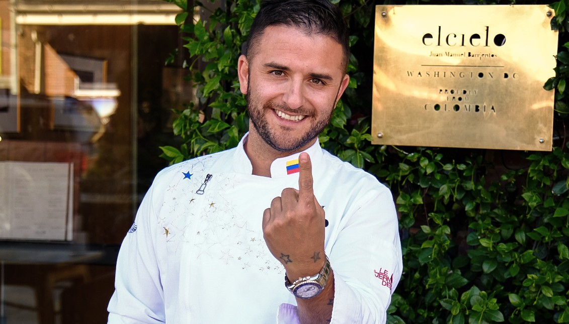 Juan Manuel Barrientos wins the first Michelin star for Colombia in Washington, D.C.