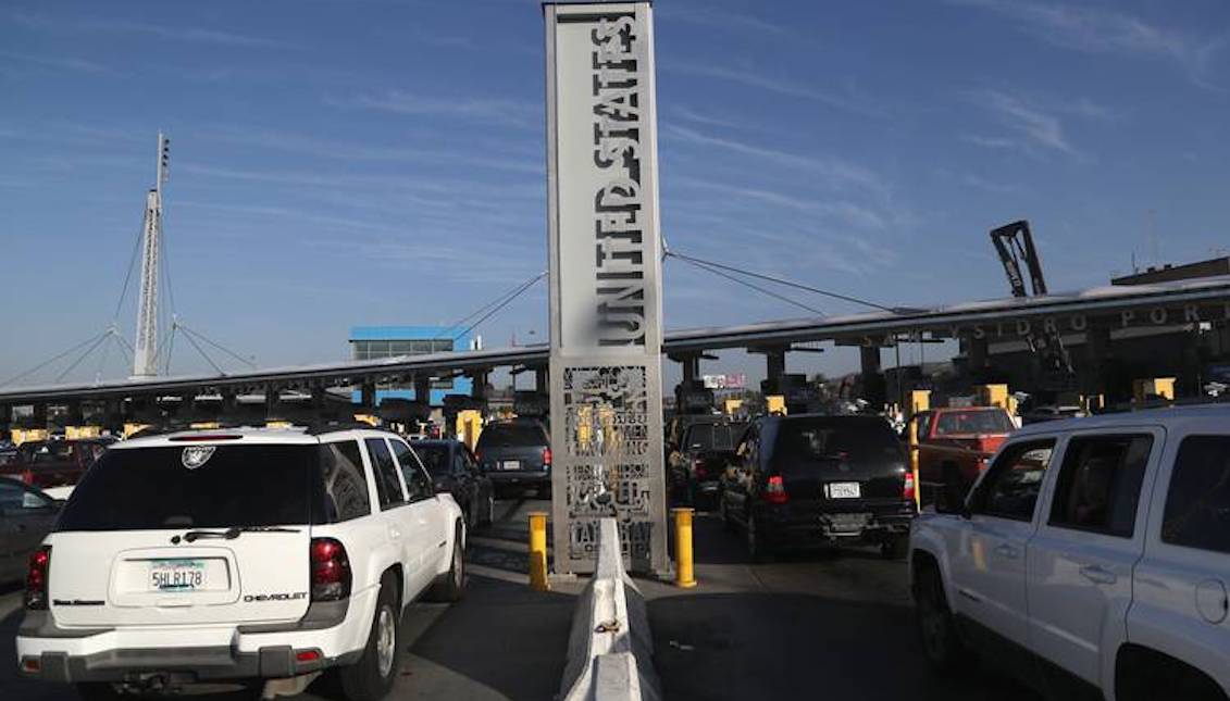 The port of entry to San Ysidro, California. PHOTO: JOHN MOORE / GETTY IMAGES