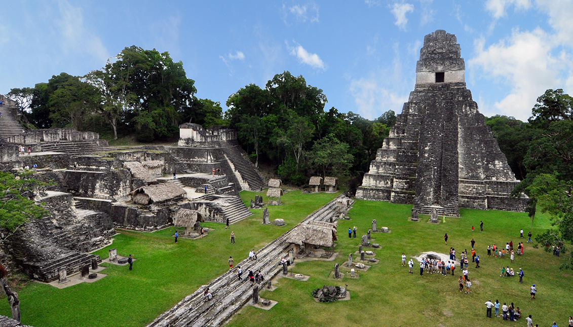 Police recovered several pieces of pre-Hispanic pottery from a craft shop in Flores, a town near the popular Mayan ruins of Tikal and Uaxactun.