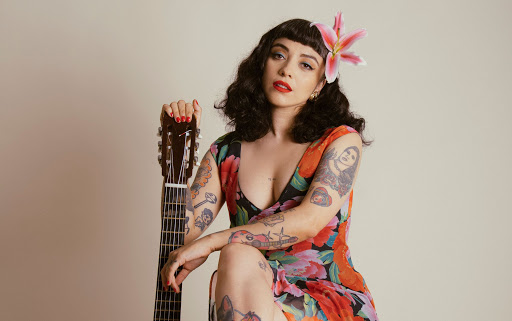 Mon Laferte, the Chilean singer based in Mexico. Image from the archive.