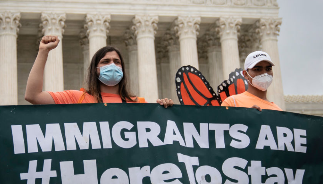 Activistas de DACA. Fotografía: Drew Angerer/Getty Images