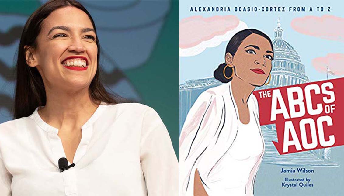 Alexandria Ocasio-Cortez has become a symbol for Latina women in the United States. Image: Getty Images.