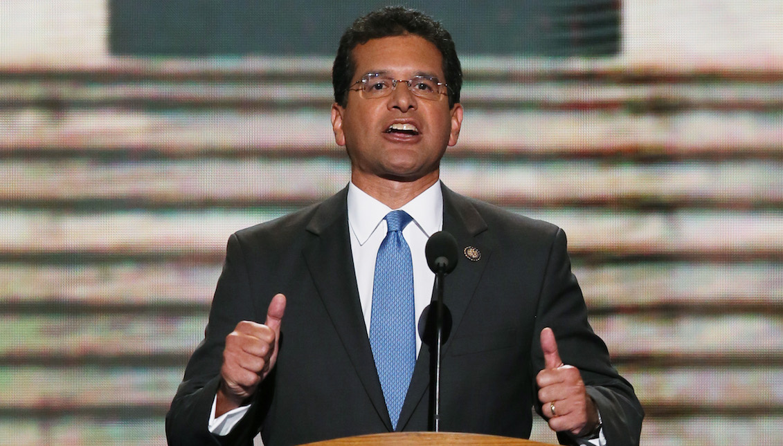 CHARLOTTE, NC - SEPTEMBER 5: Pedro R. Pierluisi, the Resident Commissioner of Puerto Rico, during the second day of the National Democratic Convention at the Time Warner Cable Arena on September 5, 2012, in Charlotte, North Carolina. (Photo by Alex Wong/Getty Images)
